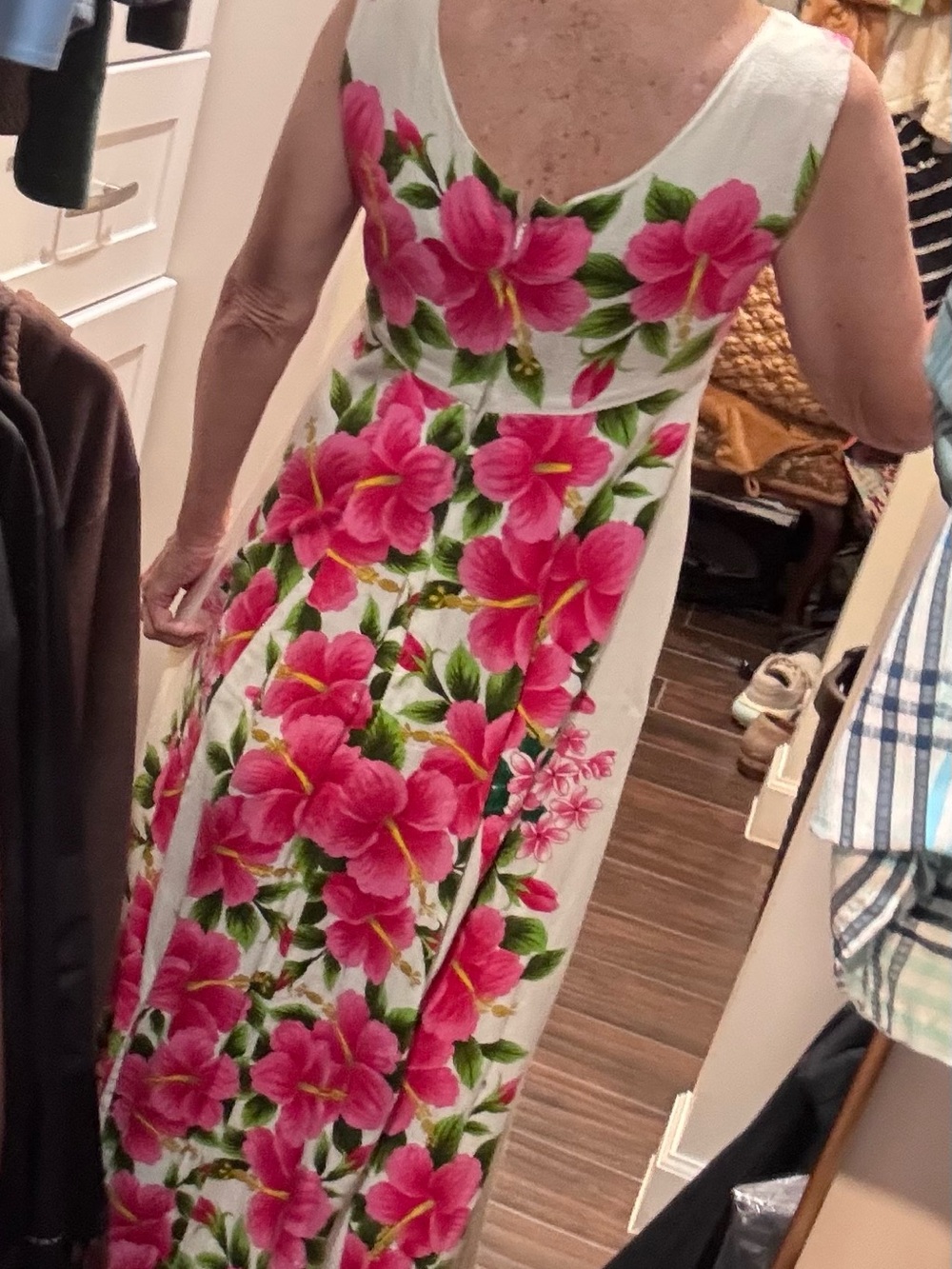1960’s vintage authentic Hawaiian Wedding Dress made in Hawaii- 2P - Picture 11 of 16